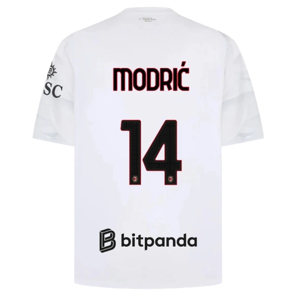 AC Milan Modrić 14 Fodboldtrøje Herre Udebane 26/27 AC Milan Modrić 14 Fodboldtrøje Herre Udebane 26/27