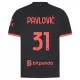 AC Milan Pavlovic 31 Fodboldtrøje Herre Tredje 26/27 AC Milan Pavlovic 31 Fodboldtrøje Herre Tredje 26/27