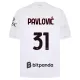 AC Milan Pavlovic 31 Fodboldtrøje Herre Udebane 26/27