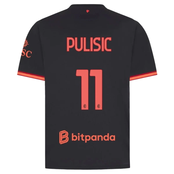AC Milan Pulisic 11 Fodboldtrøje Herre Tredje 26/27 AC Milan Pulisic 11 Fodboldtrøje Herre Tredje 26/27