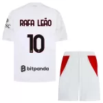 AC Milan Rafael Leao 10 Fodboldtrøje Børn Udebane 26/27