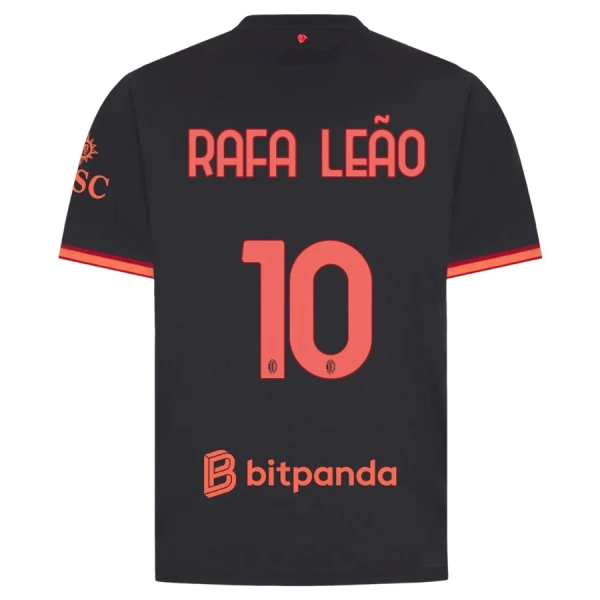 AC Milan Rafael Leao 10 Fodboldtrøje Herre Tredje 26/27 AC Milan Rafael Leao 10 Fodboldtrøje Herre Tredje 26/27