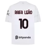 AC Milan Rafael Leao 10 Fodboldtrøje Herre Udebane 26/27