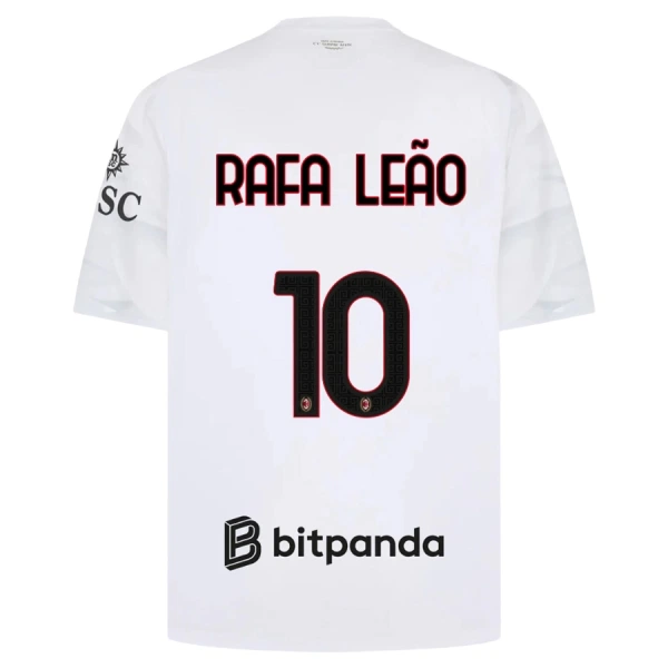 AC Milan Rafael Leao 10 Fodboldtrøje Herre Udebane 26/27