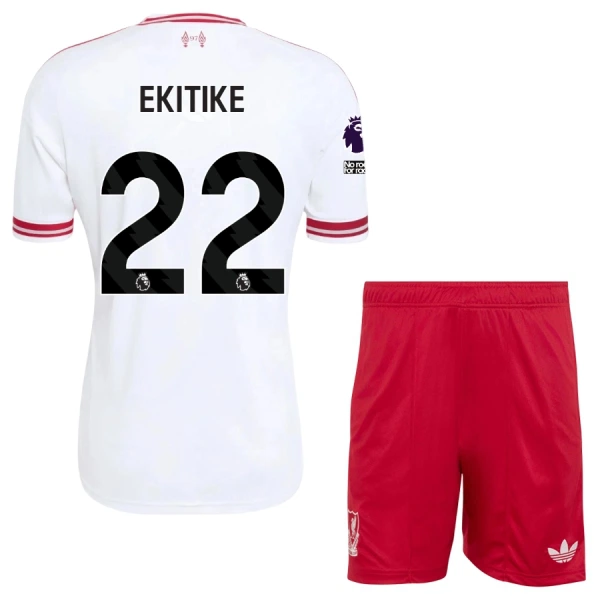 Liverpool Ekitike 22 Fodboldtrøje Børn Udebane 26/27 Liverpool Ekitike 22 Fodboldtrøje Børn Udebane 26/27