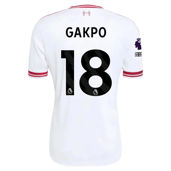 Liverpool Gakpo 18 Fodboldtrøje Herre Udebane 26/27 Liverpool Gakpo 18 Fodboldtrøje Herre Udebane 26/27