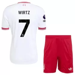 Liverpool Wirtz 7 Fodboldtrøje Børn Udebane 26/27 Liverpool Wirtz 7 Fodboldtrøje Børn Udebane 26/27