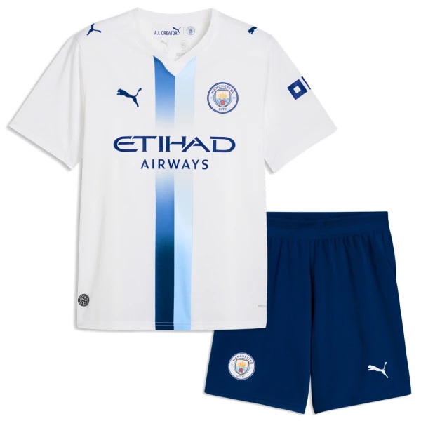 Manchester City Fodboldtrøje Børn Tredje 26/27 Manchester City Fodboldtrøje Børn Tredje 26/27