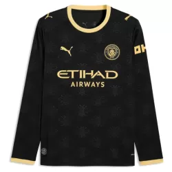 Manchester City Fodboldtrøje Herre Udebane 26/27 Langærmet Manchester City Fodboldtrøje Herre Udebane 26/27 Langærmet