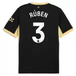 Manchester City Rúben 3 Fodboldtrøje Herre Udebane 26/27