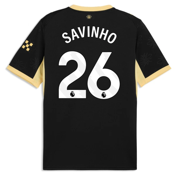 Manchester City Savinho 26 Fodboldtrøje Herre Udebane 26/27 Manchester City Savinho 26 Fodboldtrøje Herre Udebane 26/27
