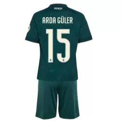 Real Madrid Arda Guler 15 Fodboldtrøje Børn Udebane 26/27 Real Madrid Arda Guler 15 Fodboldtrøje Børn Udebane 26/27