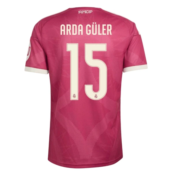 Real Madrid Arda Guler 15 Fodboldtrøje Herre Tredje 26/27 Real Madrid Arda Guler 15 Fodboldtrøje Herre Tredje 26/27