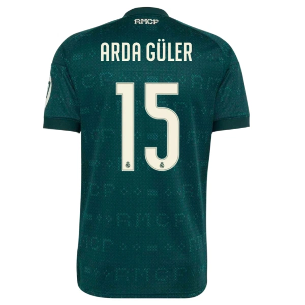 Real Madrid Arda Guler 15 Fodboldtrøje Herre Udebane 26/27