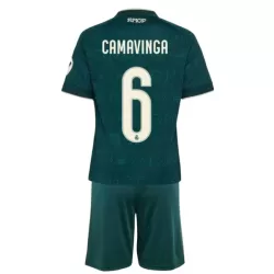 Real Madrid Camavinga 6 Fodboldtrøje Børn Udebane 26/27 Real Madrid Camavinga 6 Fodboldtrøje Børn Udebane 26/27