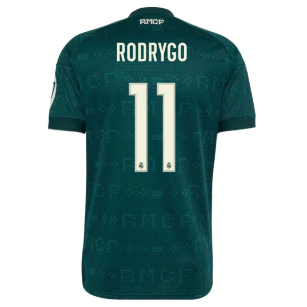 Real Madrid Rodrygo 11 Fodboldtrøje Herre Udebane 26/27