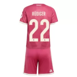 Real Madrid Rudiger 22 Fodboldtrøje Børn Tredje 26/27