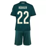 Real Madrid Rudiger 22 Fodboldtrøje Børn Udebane 26/27