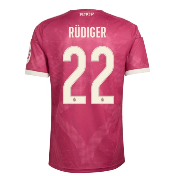 Real Madrid Rudiger 22 Fodboldtrøje Herre Tredje 26/27 Real Madrid Rudiger 22 Fodboldtrøje Herre Tredje 26/27