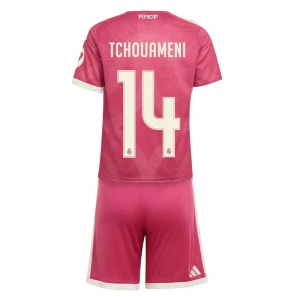 Real Madrid Tchouaméni 14 Fodboldtrøje Børn Tredje 26/27 Real Madrid Tchouaméni 14 Fodboldtrøje Børn Tredje 26/27