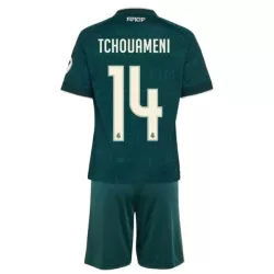 Real Madrid Tchouaméni 14 Fodboldtrøje Børn Udebane 26/27 Real Madrid Tchouaméni 14 Fodboldtrøje Børn Udebane 26/27