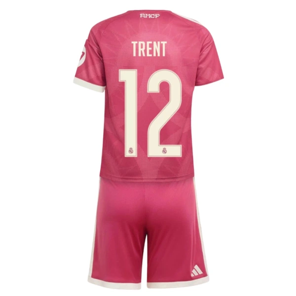 Real Madrid Trent Alexander-Arnold 12 Fodboldtrøje Børn Tredje 26/27 Real Madrid Trent Alexander-Arnold 12 Fodboldtrøje Børn Tredje 26/27
