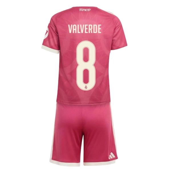 Real Madrid Valverde 8 Fodboldtrøje Børn Tredje 26/27