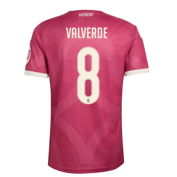 Real Madrid Valverde 8 Fodboldtrøje Herre Tredje 26/27 Real Madrid Valverde 8 Fodboldtrøje Herre Tredje 26/27
