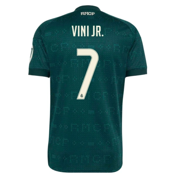 Real Madrid Vini JR. 7 Fodboldtrøje Herre Udebane 26/27 Real Madrid Vini JR. 7 Fodboldtrøje Herre Udebane 26/27