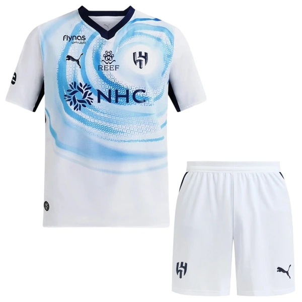 Al Hilal SFC Fodboldtrøje Børn Udebane 26/27 Al Hilal SFC Fodboldtrøje Børn Udebane 26/27