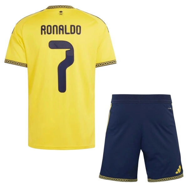 Al-Nassr FC Ronaldo 7 Fodboldtrøje Børn Hjemmebane 26/27