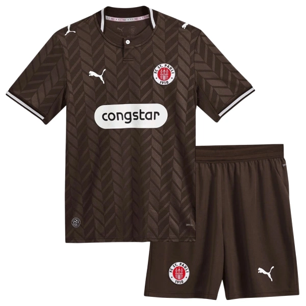 St Pauli Fodboldtrøje Børn Hjemmebane 26/27 St Pauli Fodboldtrøje Børn Hjemmebane 26/27