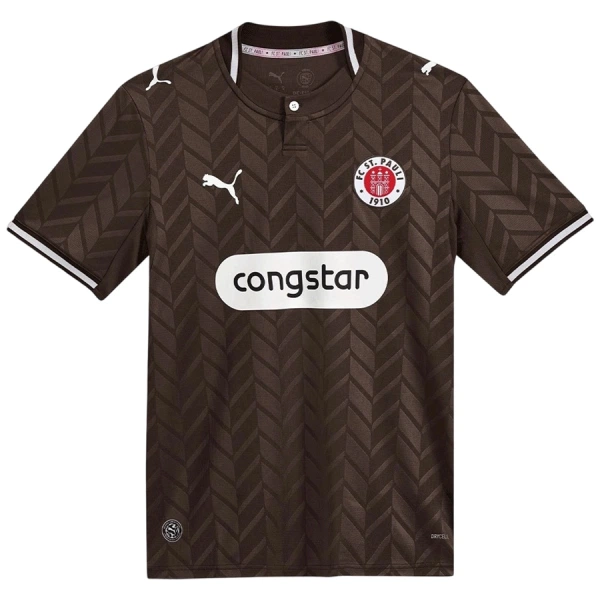 St Pauli Fodboldtrøje Herre Hjemmebane 26/27 St Pauli Fodboldtrøje Herre Hjemmebane 26/27