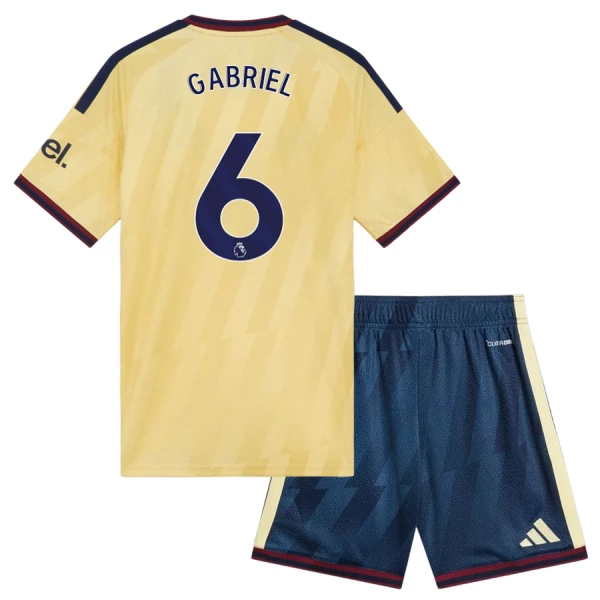 Arsenal Gabriel 6 Fodboldtrøje Børn Tredje 26/27 Arsenal Gabriel 6 Fodboldtrøje Børn Tredje 26/27