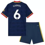 Arsenal Gabriel 6 Fodboldtrøje Børn Udebane 26/27