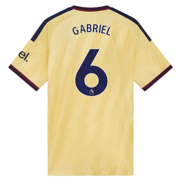 Arsenal Gabriel 6 Fodboldtrøje Herre Tredje 26/27 Arsenal Gabriel 6 Fodboldtrøje Herre Tredje 26/27
