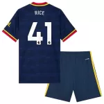 Arsenal Rice 41 Fodboldtrøje Børn Udebane 26/27