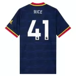 Arsenal Rice 41 Fodboldtrøje Herre Udebane 26/27