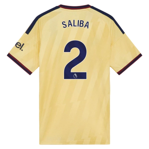 Arsenal Saliba 2 Fodboldtrøje Herre Tredje 26/27