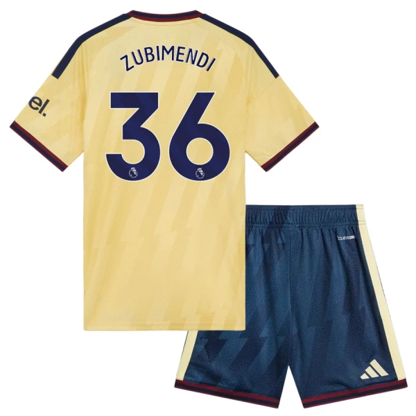Arsenal Zubimendi 36 Fodboldtrøje Børn Tredje 26/27