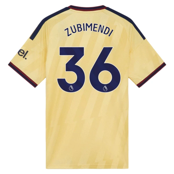 Arsenal Zubimendi 36 Fodboldtrøje Herre Tredje 26/27 Arsenal Zubimendi 36 Fodboldtrøje Herre Tredje 26/27