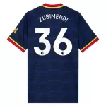 Arsenal Zubimendi 36 Fodboldtrøje Herre Udebane 26/27