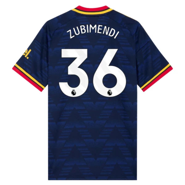 Arsenal Zubimendi 36 Fodboldtrøje Herre Udebane 26/27