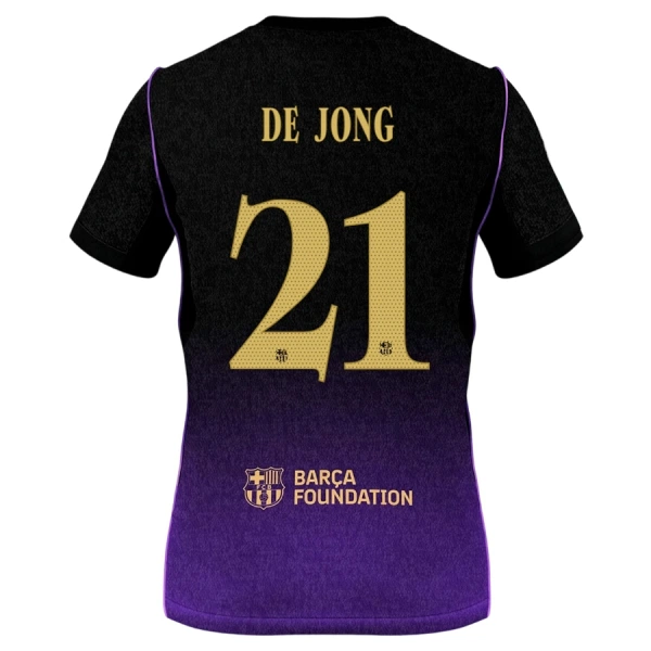 FC Barcelona Frenkie de Jong 21 Fodboldtrøje Herre Udebane 26/27 FC Barcelona Frenkie de Jong 21 Fodboldtrøje Herre Udebane 26/27