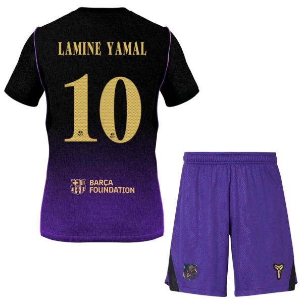 FC Barcelona Lamine Yamal 10 Fodboldtrøje Børn Udebane 26/27 FC Barcelona Lamine Yamal 10 Fodboldtrøje Børn Udebane 26/27