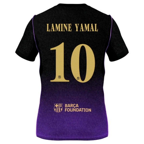 FC Barcelona Lamine Yamal 10 Fodboldtrøje Børn Udebane 26/27
