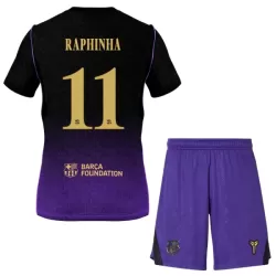 FC Barcelona Raphinha 11 Fodboldtrøje Børn Udebane 26/27 FC Barcelona Raphinha 11 Fodboldtrøje Børn Udebane 26/27