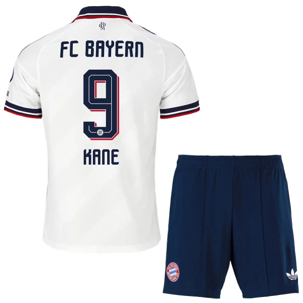 FC Bayern München Kane 9 Fodboldtrøje Børn Udebane 26/27 FC Bayern München Kane 9 Fodboldtrøje Børn Udebane 26/27