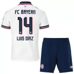 FC Bayern München Luis Díaz 14 Fodboldtrøje Børn Udebane 26/27
