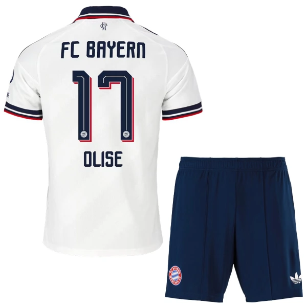 FC Bayern München Olise 17 Fodboldtrøje Børn Udebane 26/27
